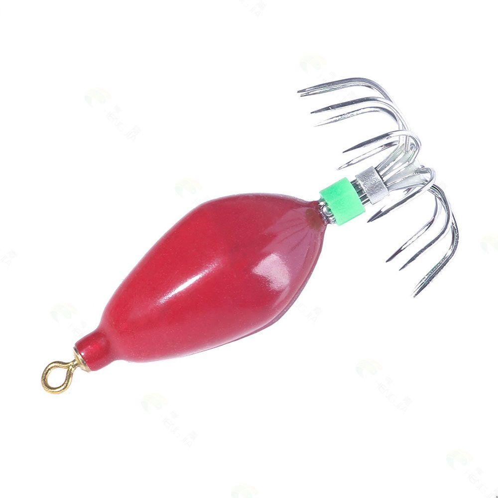 Agustina Squid Jig Hook 50.6g Outdoor Memancing Fishing Tackle Peralatan Memancing Ikan Umpan Kait Alat Pancing