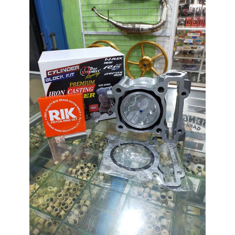 Blok Bore up xtreme Yamaha Nmax - Aerox size 62MM BLOK SEHER BORE UP 62MM NMAX-AEROX