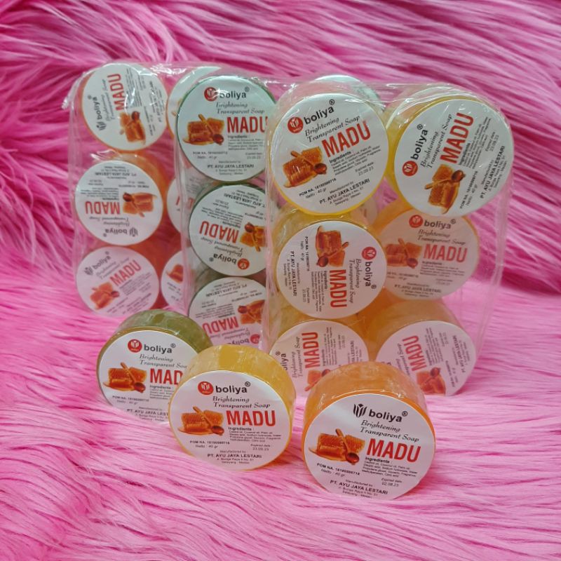 sabun MADU BOLIYA BULAT BPOM ASLI