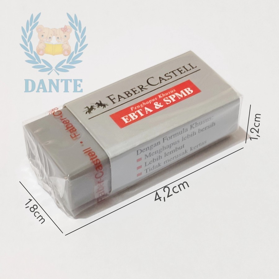 

Penghapus Faber Castell Abu Abu per Pcs