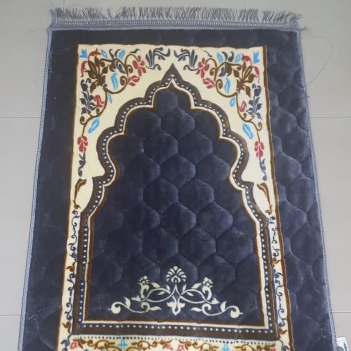 Sajadah Import Afghani Empuk Dan tebal - Biru