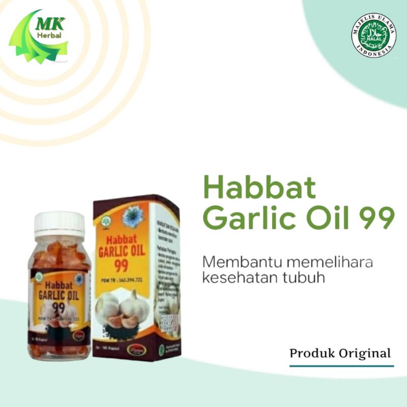 

Habbat Garlic Oil 99 100 Kapsul