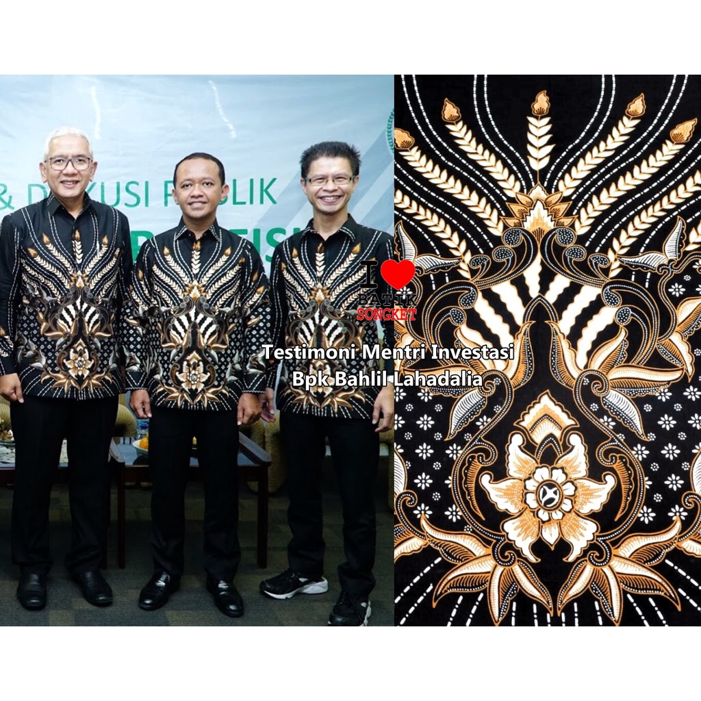 KATUN IWAN TIRTA PRINT KOMBINASI MOTIF 8 BAHAN KAIN BATIK SOLO JOGJA BAHLIL LAHADALIA HIPMI