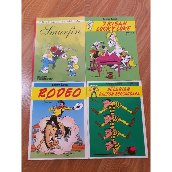 Komik Lucky Luke Smurfin