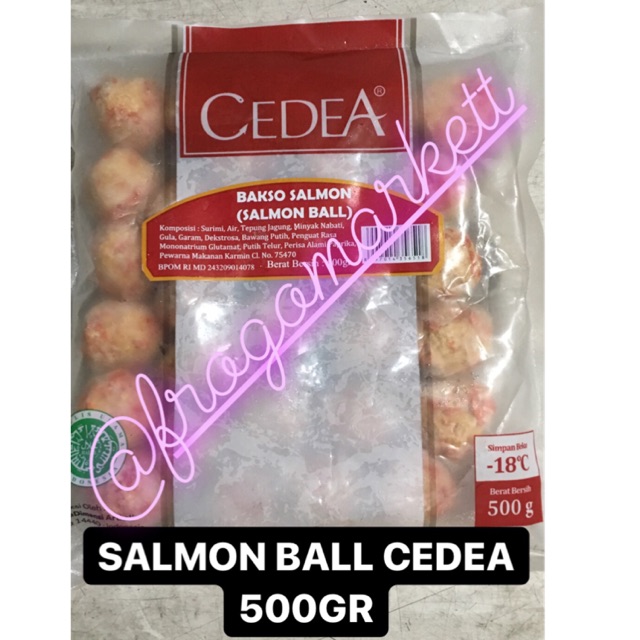 

Salmon Ball Cedea 500gr