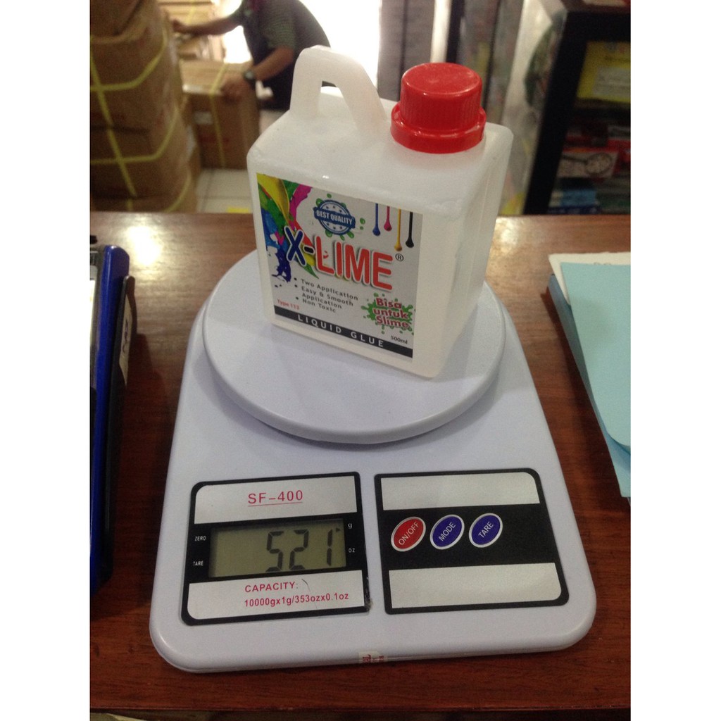 

Dijual Lem Slime 0.5 Liter X Slime Diskon