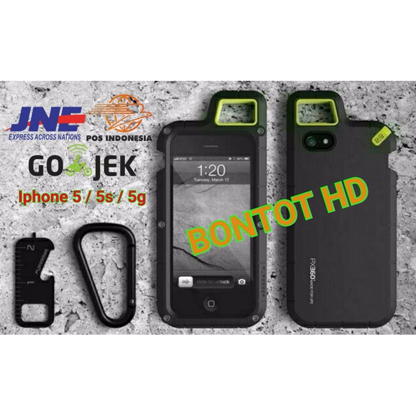 CASE PUREGEAR PURE GEAR PX360 Iphone 5 5s 5g HARDCSSE IPHONE5 Back Case Cover Casing Extrame Softca