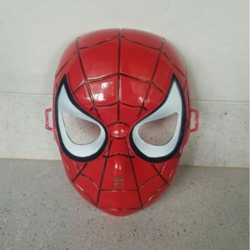 Topeng spiderman / topeng spideman / mainan topeng spiderman