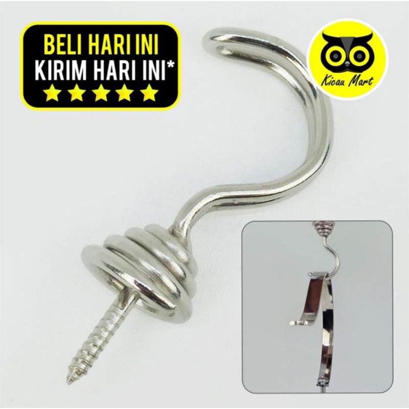 Gantungan sangkar paku plafon cantolan plapon ulir atap motif dobel