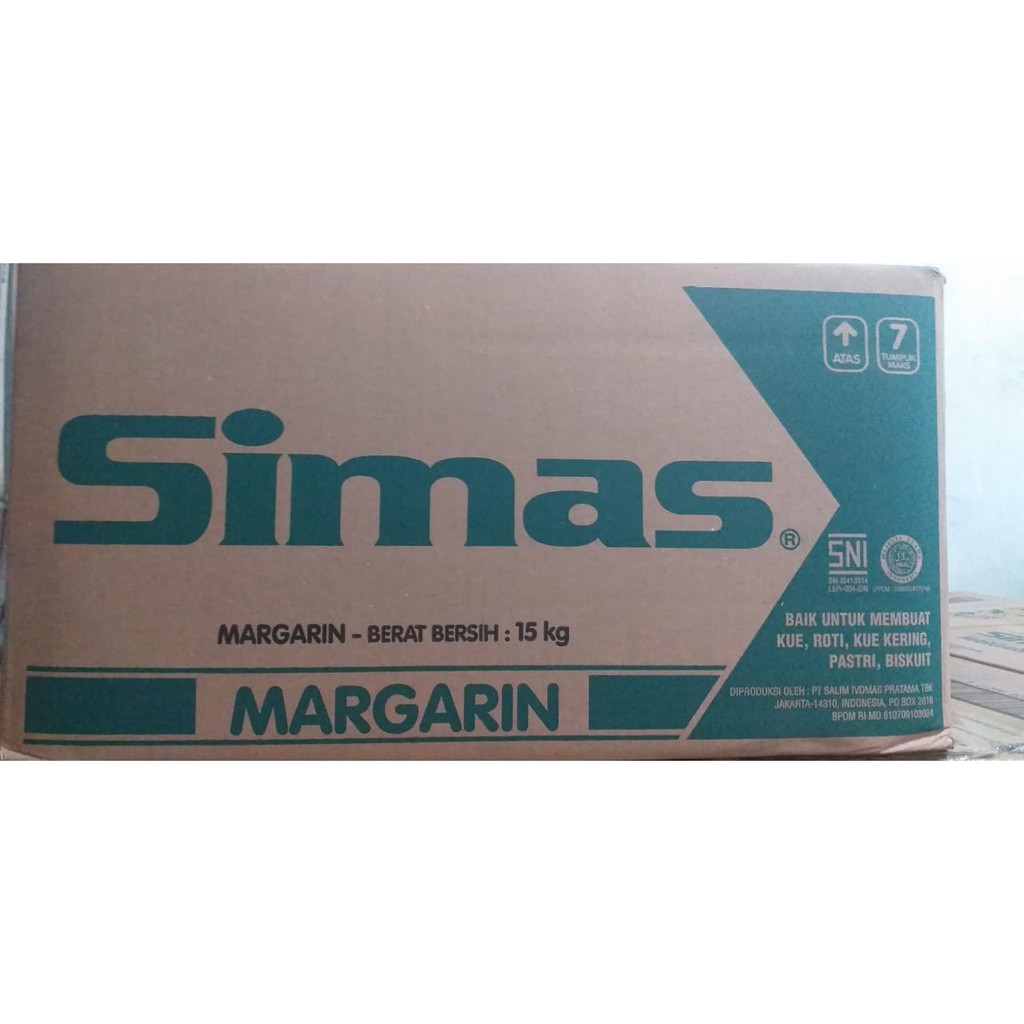 

Margarine / Mentega Simas Kemasan Repack 500gr