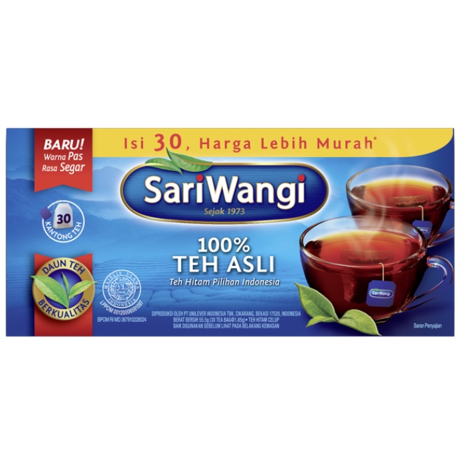 

Sariwangi Teh Asli Celup Isi 30