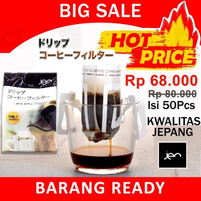 

DISKON - (BISA COD) Drip Coffee Bag Filter