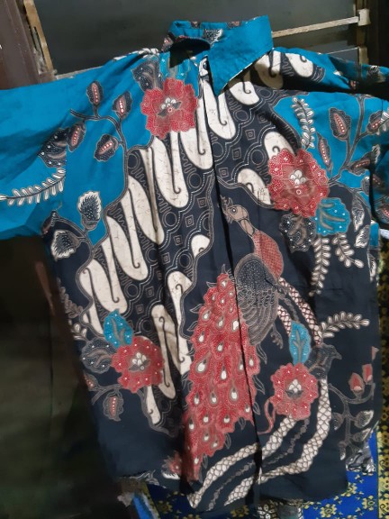 Kemeja Batik Pria Lengan Panjang Size M L Xl Xxl Bswart Hrb026 Batikshogan