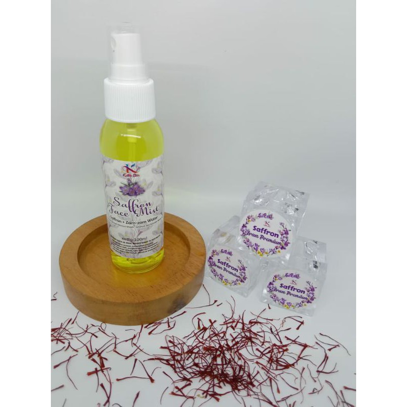 Face Mist Zamzam/Face Mist Saffron/Toner Saffron Free Compressed Mask