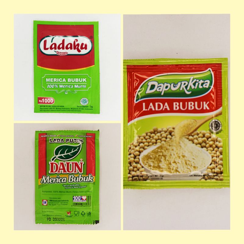 

LADAKU MERICA LADA BUBUK 100% MERICA MURNI