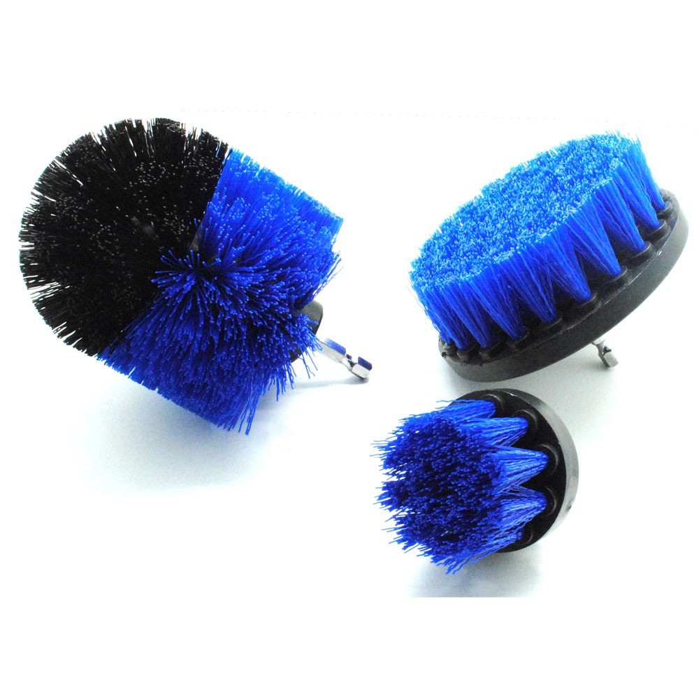 Kepala Sikat Bor Elektrik Power Cleaning Head Drill Brush 3 pcs