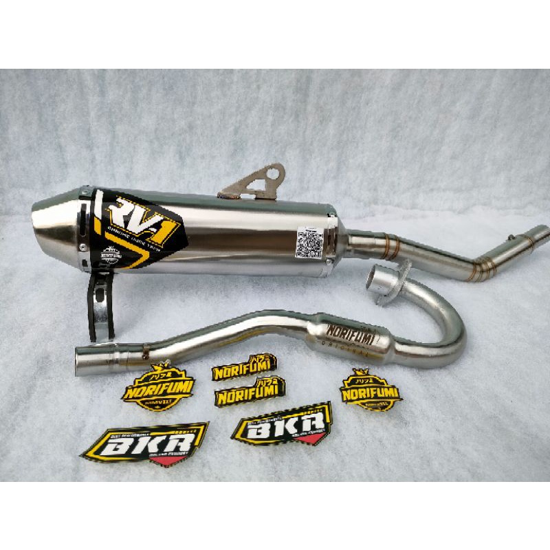 KNALPOT NORIFUMI RV-1 PNP KLX 150 CRF 150L DTRACKER WR 155-7