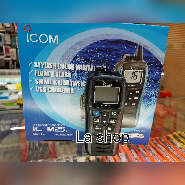 HT ICOM MARINE VHF IC M25