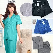 BESS - Piyama CP / Stelan Baju Tidur Murah / Piyama CP SATIN EMBOSS