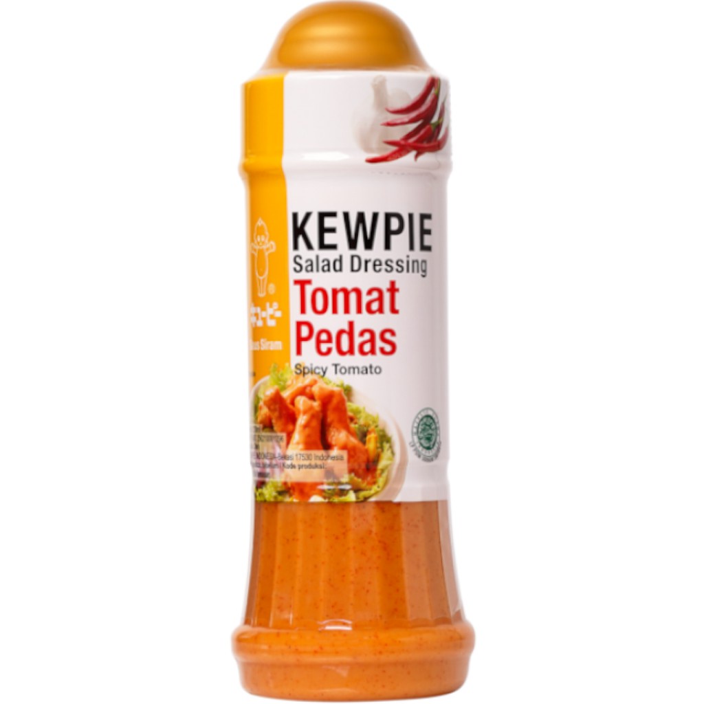 SALAD DRESSING TOMAT PEDAS KEWPIE 200ML SAUS SIRAM SPICY TOMATO HALAL