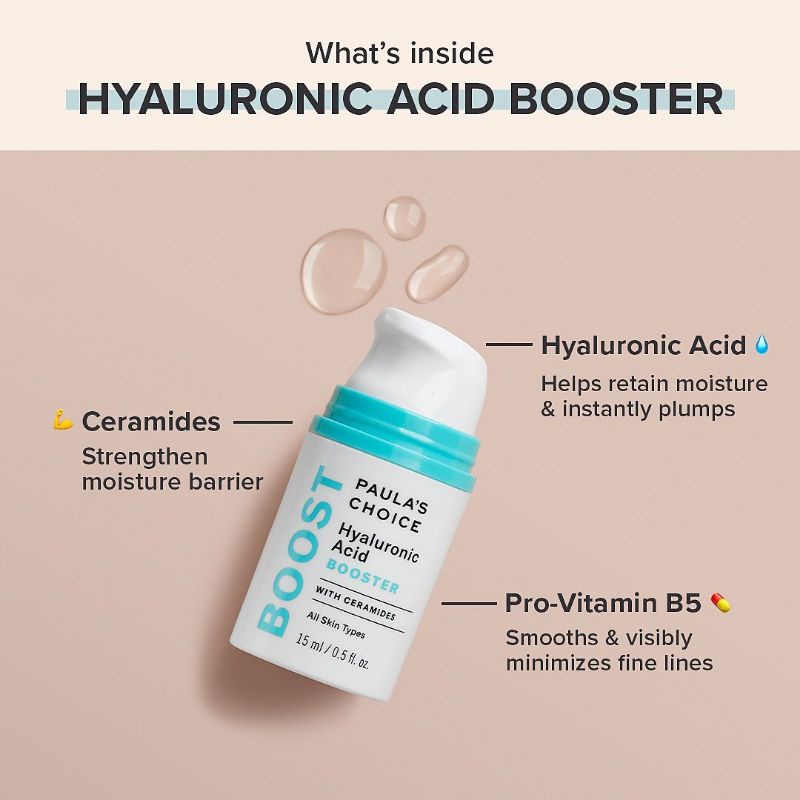 Jual PAULA'S CHOICE HYALURONIC ACID BOOSTER FULL SIZE SERUM PELEMBAB