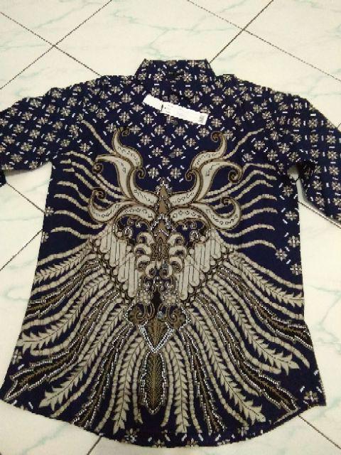 Kemeja Batik Pria Slim Fit Lengan Panjang Colindion Cbl1104