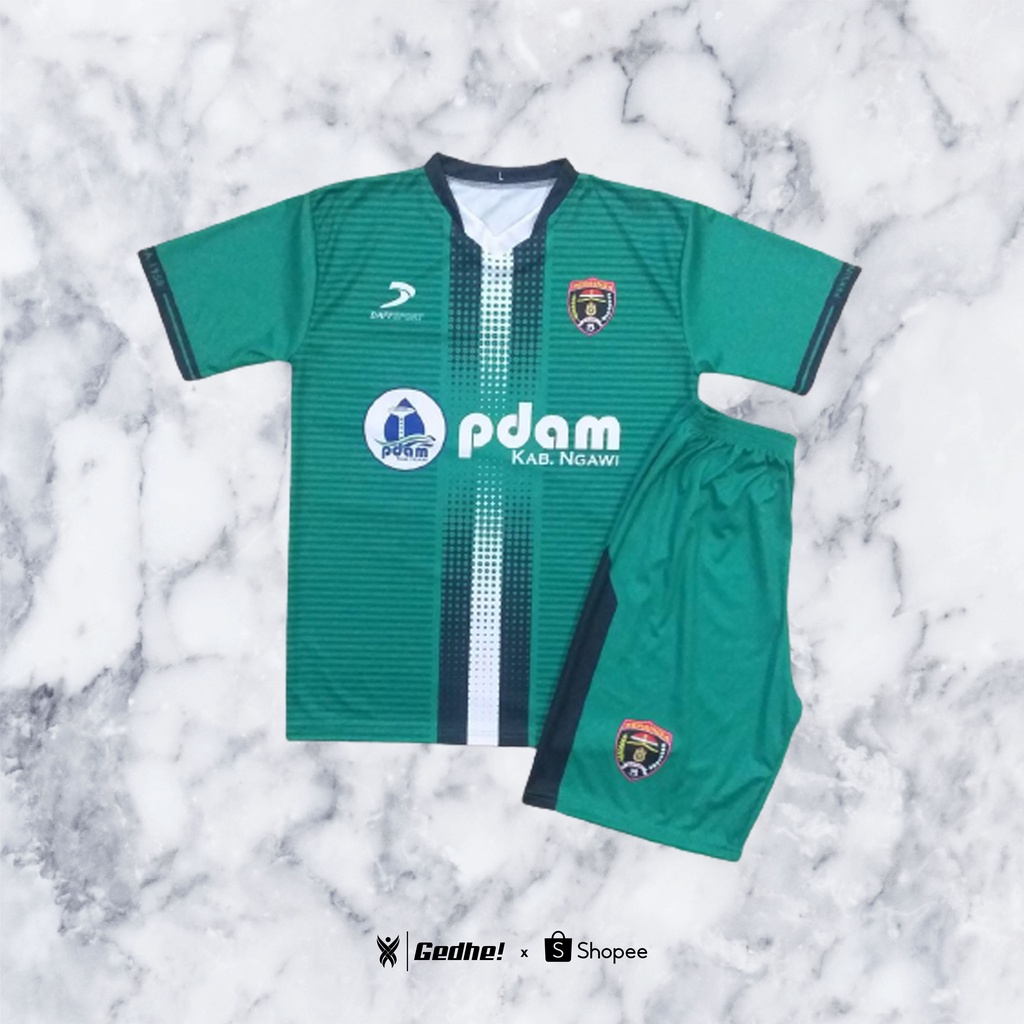 Jersey Setelan Persinga Ngawi 2022 Free Custom Nama & Nomor Punggung