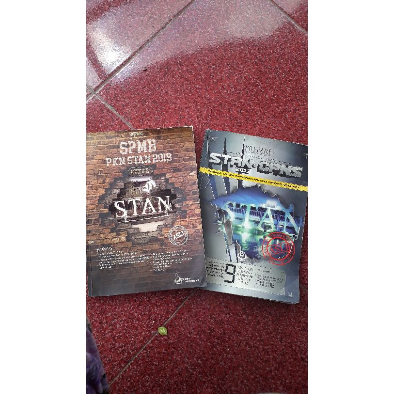 PRELOVED Buku Latihan soal STAN-CPNS (2019 & 2013)