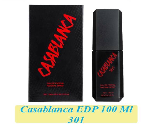 CASABLANCA EAU DE PARFUM NATURAL SPRAY 100 ML ~ ORIGINAL 100 % ~ READY STOK