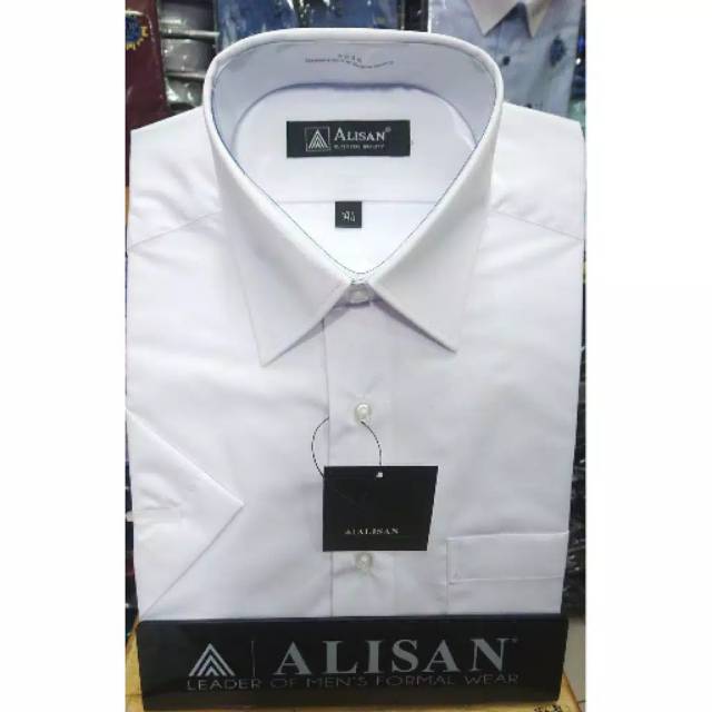 Kemeja putih Alisan Reguler 16