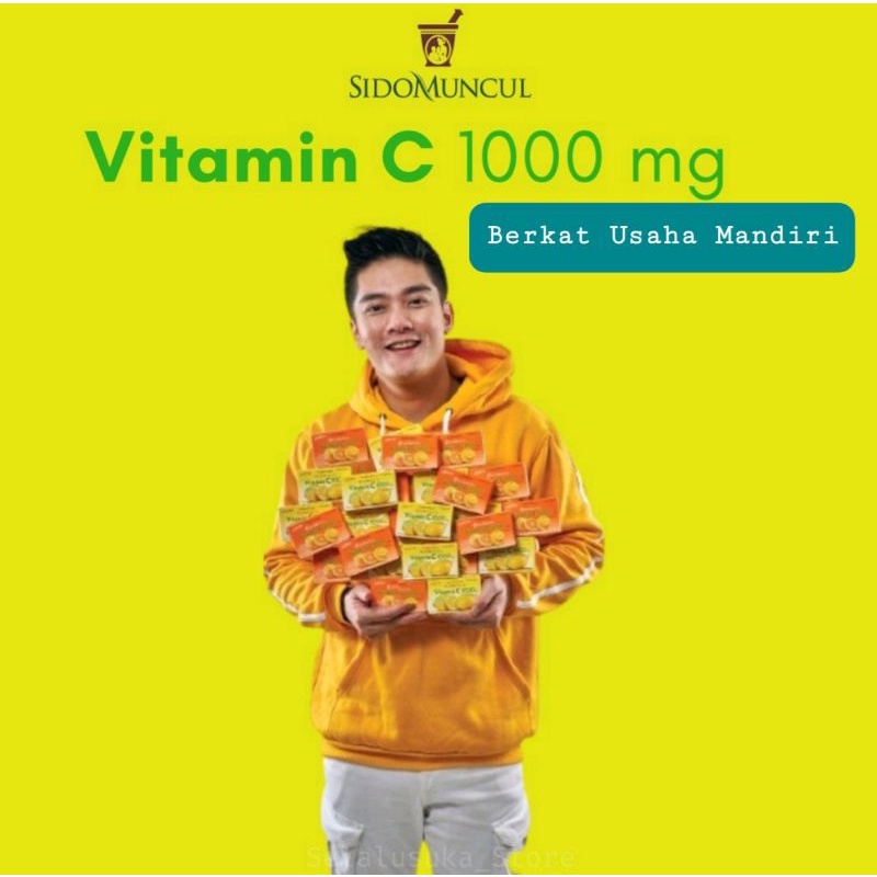 Vitamin C 1000mg isi 6 sachet