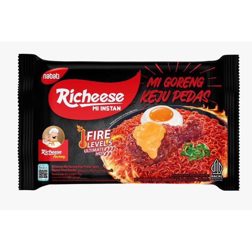 

Richeese Mie Goreng Keju level 5