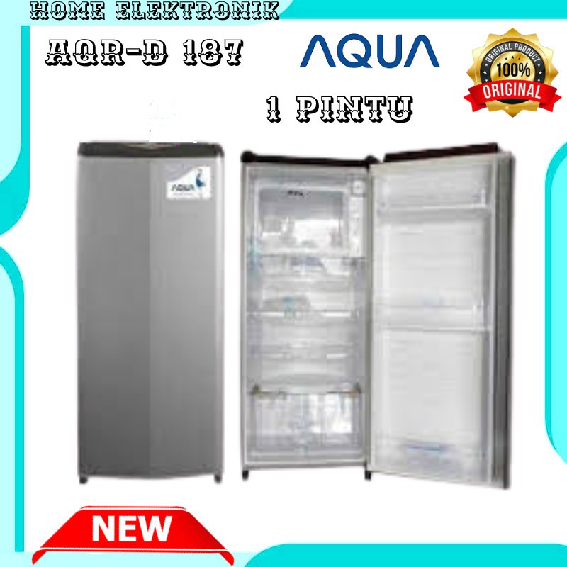 KULKAS AQUA AQR-D 187-1 PINTU
