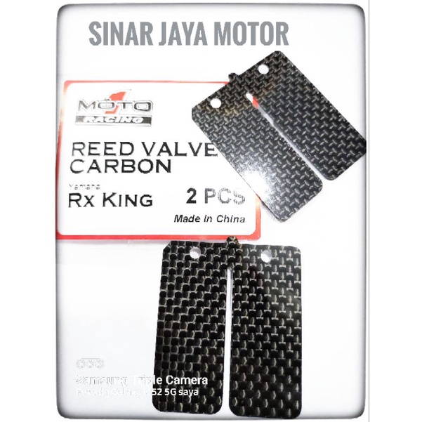 LIDAH MEMBRAN RX KING RXK MOTO 1 MOTO1 1SET 2 LEMBAR VALVE