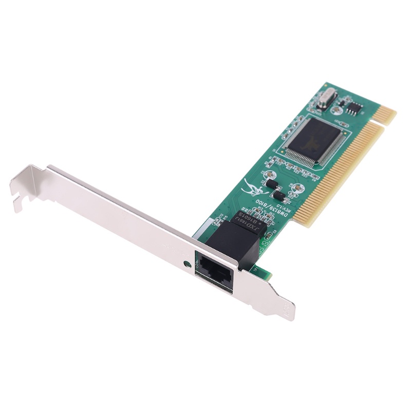 Btsg PCI NIC Chipset RTL8139 10/100Mbps RJ45 Ethernet Net Work Lan Card Adapter Untuk Komputer PC