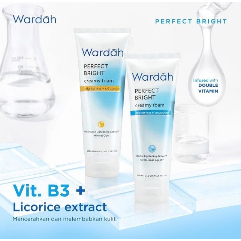 Wardah Perfect Bright Creamy Foam