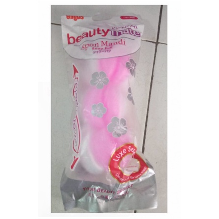 BAGUS Beautymate Spons Tipe 205 / 201 Busa Spon Mandi Shower Puff Sponge Sabut