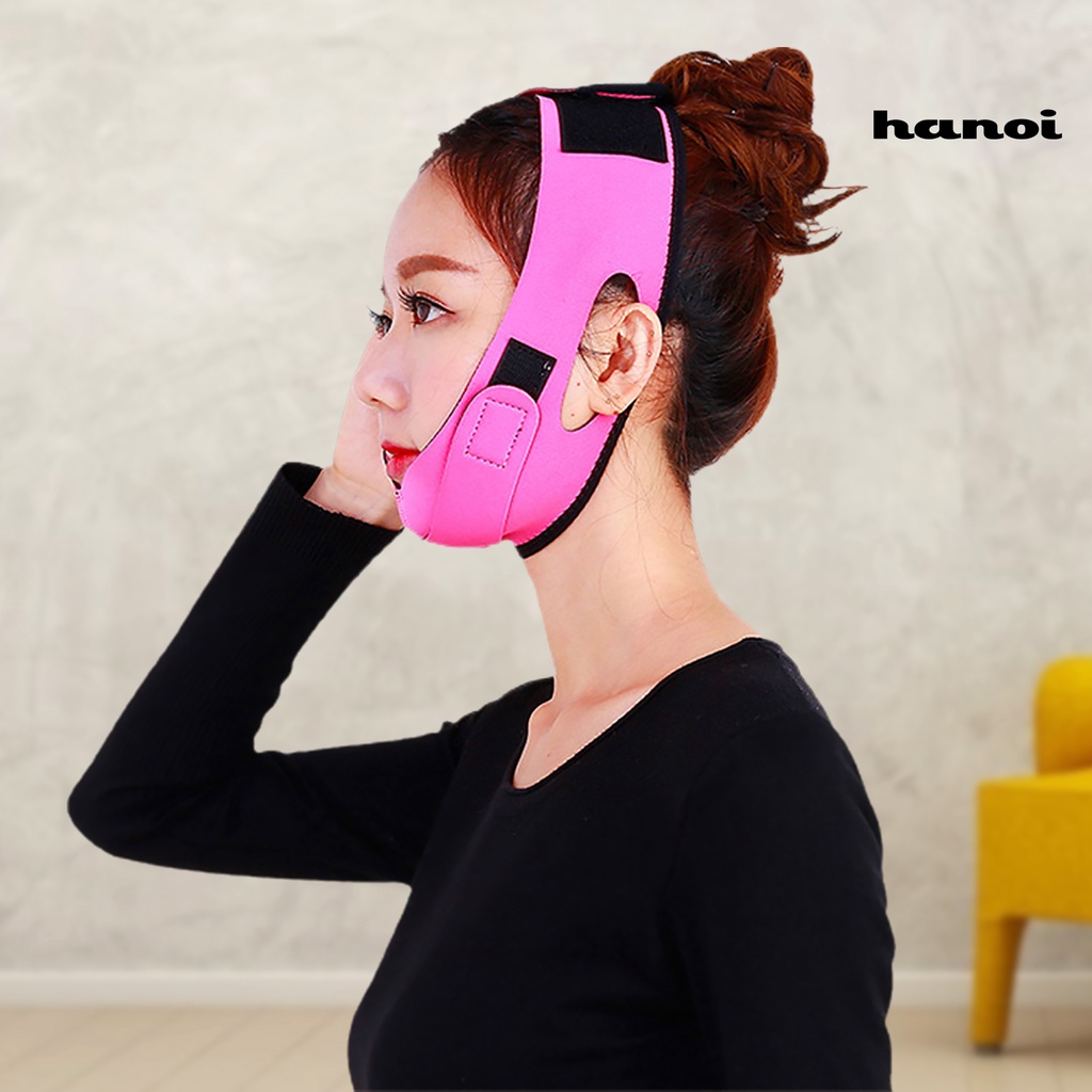 HQTM_Facial Slimming Belt V Face Shaping Beauty Tool Women Anti Wrinkle Face Slim V-Line Lift Up Belt for Gift