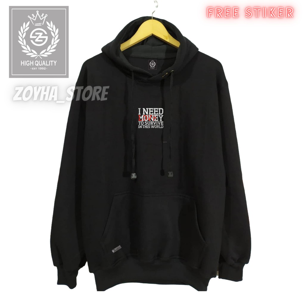 sweater hoodie pria distro original MR.DEE switer cwok murah jumper hoodie simple unisex ZOYHA_STORE