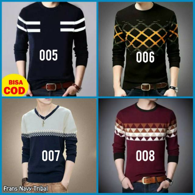 ORIGINAL SWEATER RAJUT PREMIUM Sweater Rajut Wanita Sweater Rajut Pria RARABI STORE