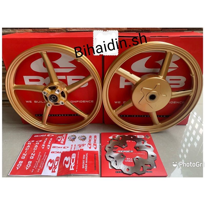 velg rcb sp522 ring 14 140/160+ disck palang 5  mio garnis,sporty,smile,soul/j