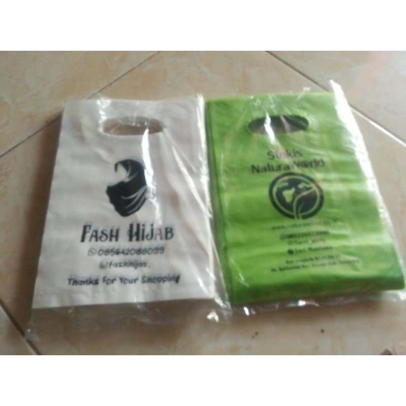 

sablon plastik ukuran 15x22