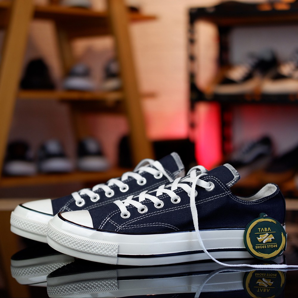 (BISA COD) SEPATU 70s LOW NAVY  PREMIUM SNEAKERS PENDEK PRIA  WANITA IMPORT