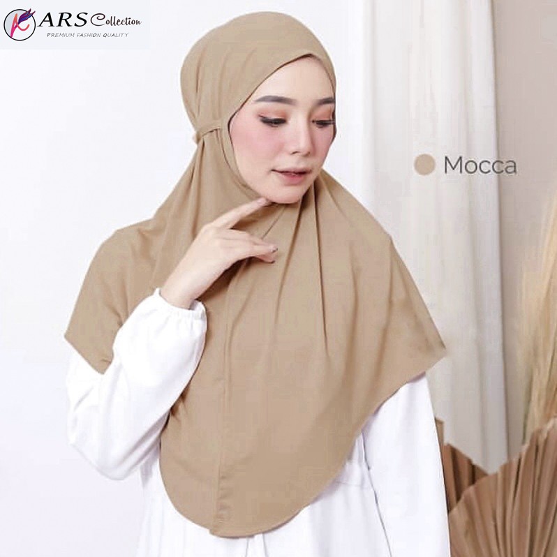 Bergo Maryam Jumbo Bahan Diamond Kualitas Premium ARS Collection