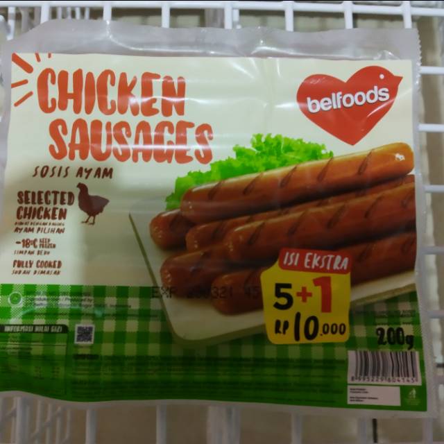 

Belfoods favorit sosis ayam 200gr