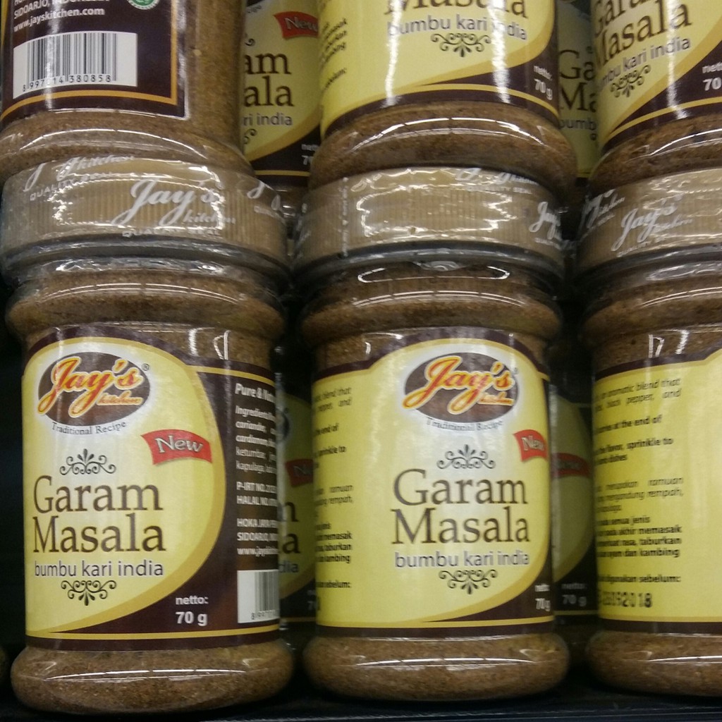 

Joy's Traditional Recipe Garam Masala - bumbu masak dapur tradisional kari india