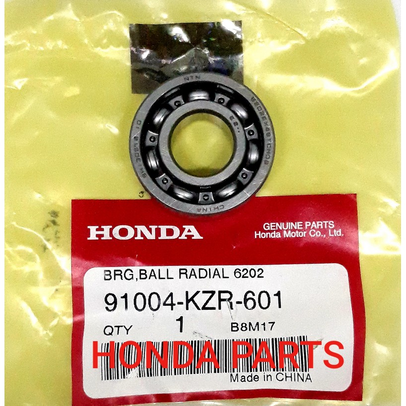 LAHAR BEARING BALL RADIAL 6202 VARIO 125 VARIO 125 ESP VARIO 150 ESP PCX NEW PCX 91004-KZR-601