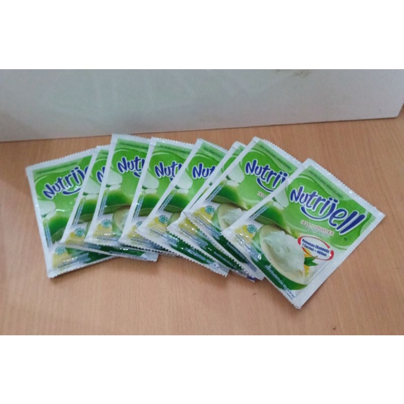 

NUTRIJELL EKONOMIS JELLY POWDER SERBUK INSTAN 7 GRAM RASA KELAPA MUDA