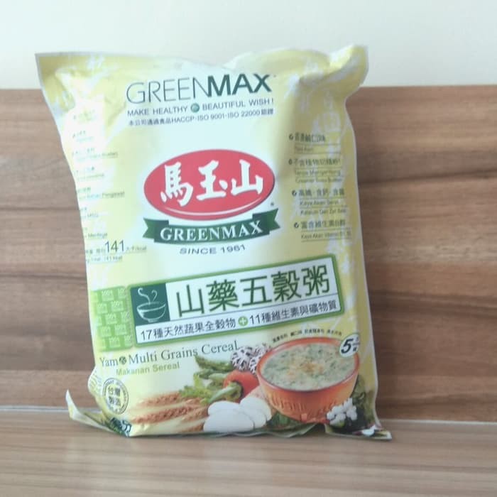 

GREENMAX Yam & Multi Grain Cereal 560gr