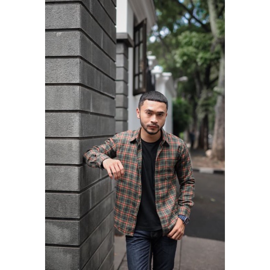 Mubeng X Bleed Limited Kemeja Flannel Code 08